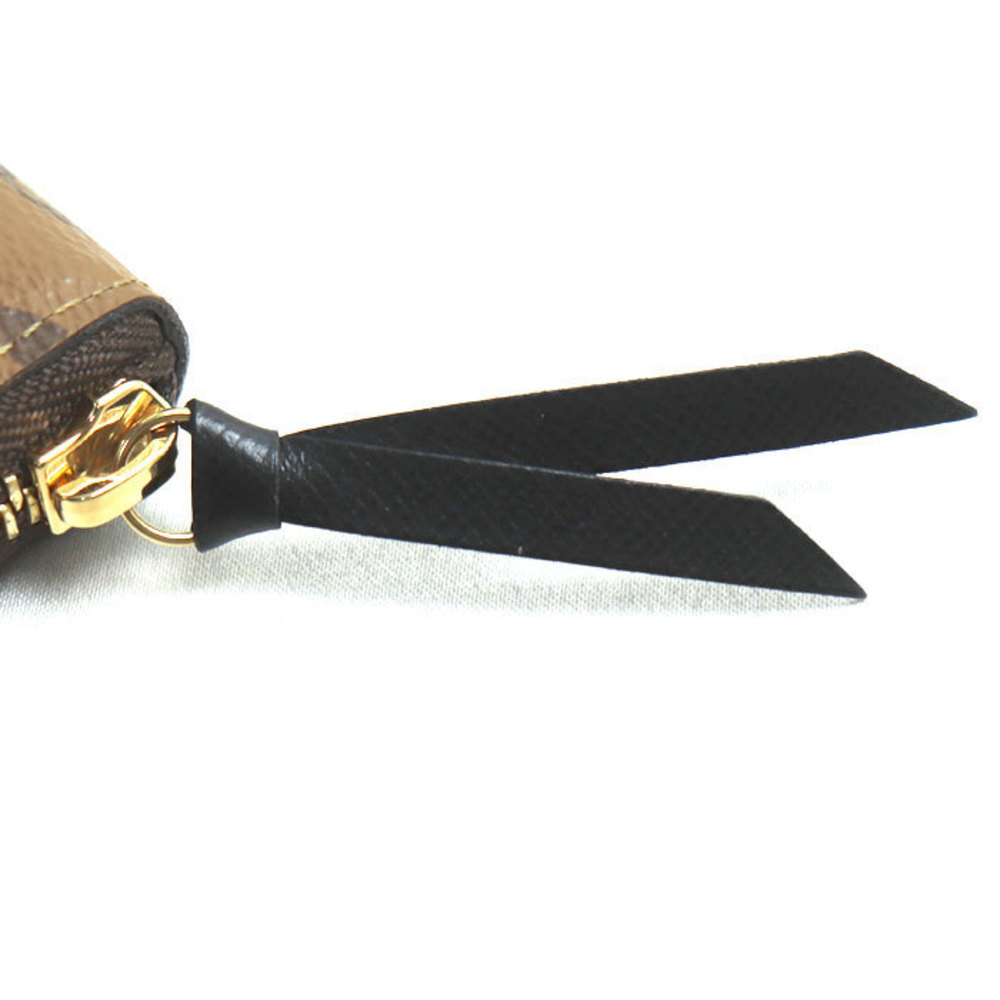 Louis Vuitton Long Monogram Brown Reverse Clemence Portefeuille Wallet - Picture 7 of 8